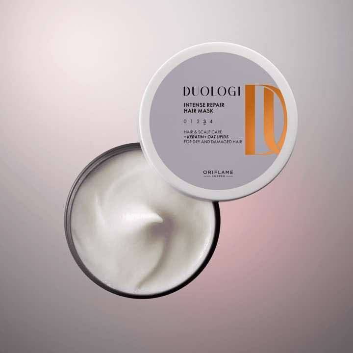 ماسک مو ترمیم کننده مو دئولوژی اوریفلیم سوئد