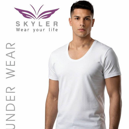 زیرپوش نیم آستین مردانه اسکایلر (SKYLER)
